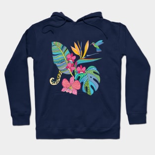 Boho Tropical Life Hoodie